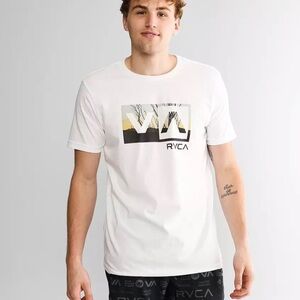 RVCA White Graphic Men's T-Shirt Size M